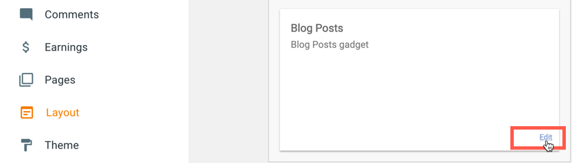 blogger blog posts